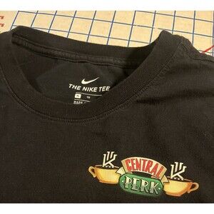 RARE Nike Kyrie Irving FRIENDS Central Perk Long Sleeve Shirt XL Black TV Show